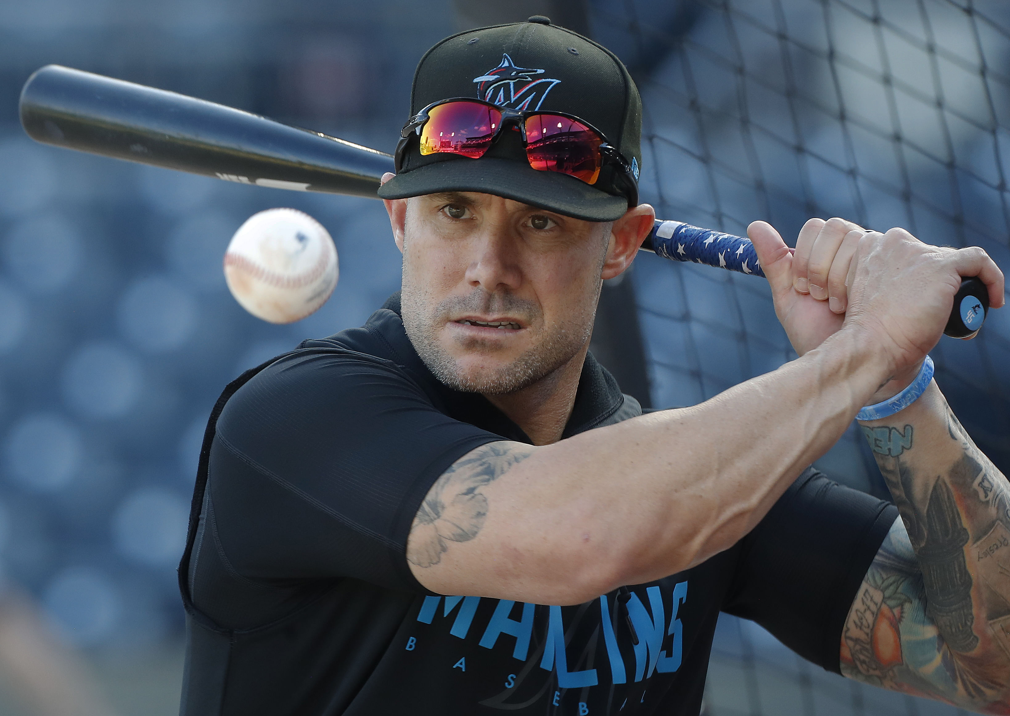 Skip Schumaker stepped down from the Marlins - Source: Imagn